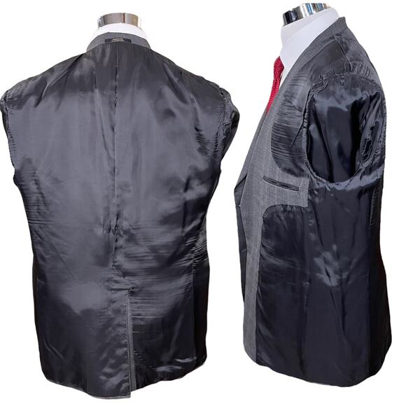 Hart Schaffner Marx HSM 42R Blazer Gold Trumpeter Sport Coat 2-Button Jacket - Picture 6 of 15